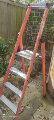 Fibreglass electricians step - fibreglass,