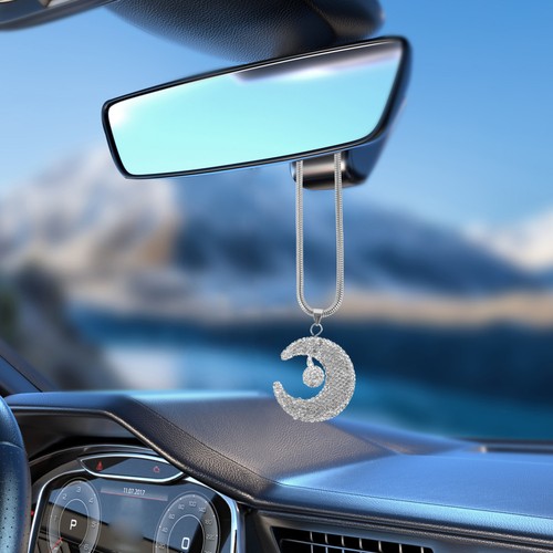 Car mirror hanging - car,