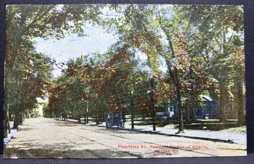 Postcard peachtree street - peachtree,