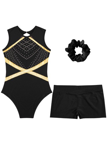 Girls rhinestones gymnastics - girls,