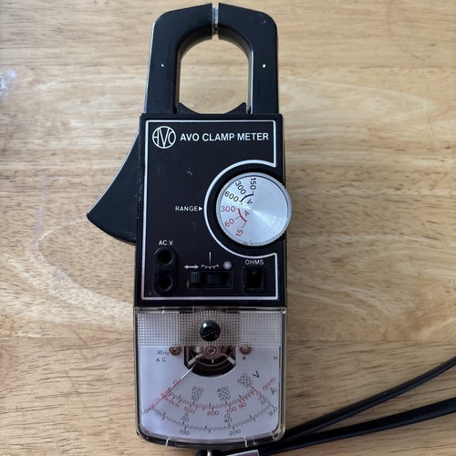Vintage avo clamp meter with - avo,