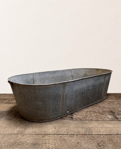 Vintage galvanised metal - vintage,