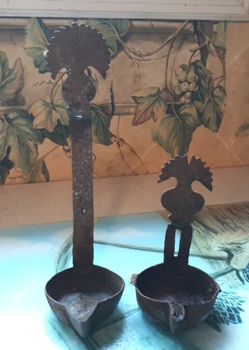 Folk art swedish pair 18c - art,