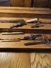 A Collection of Vintage Tie Pins From Various Eras Good Condition