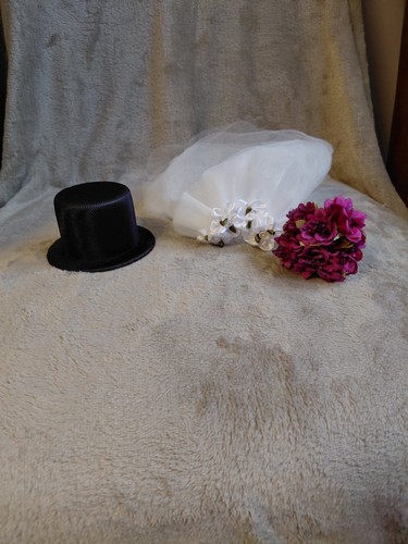 Mini hat veil cake - veil,
