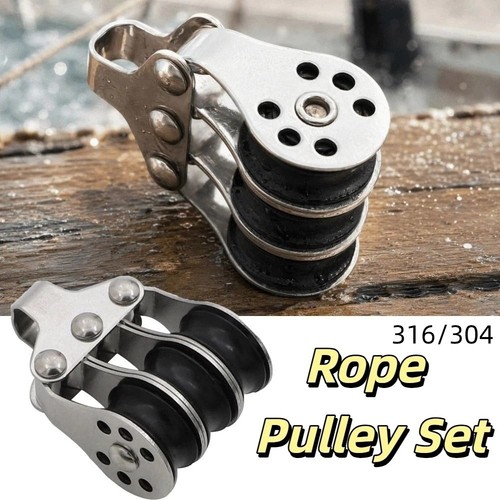 Stainless steel rope pulley - steel,