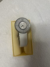 Swarovski Crystalline Watch White Leather 800 Crystals