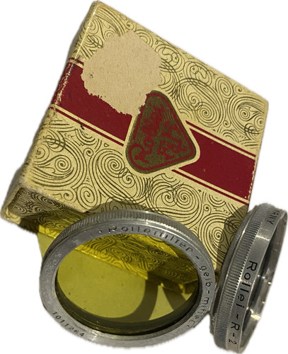 Rollei yellow filter - &,