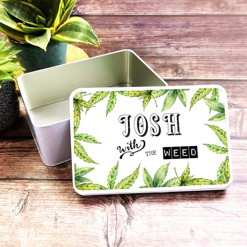 Marijuana leaves with the weed - leaves,