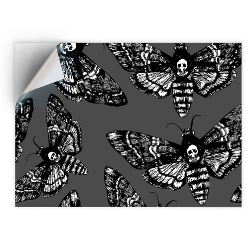 Vinyl sticker bw - x,