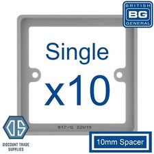 BG 10mm 1G Single 2G Double