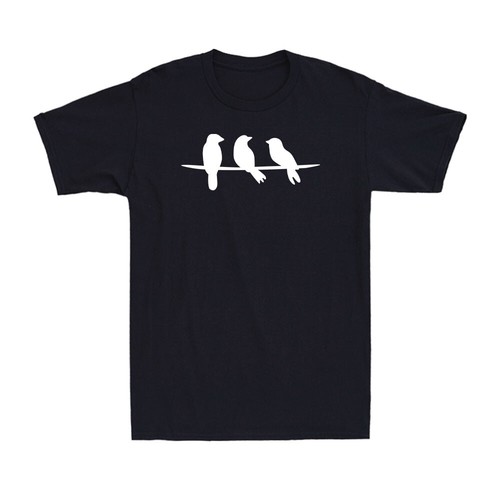 Cute bird watching - watching, three