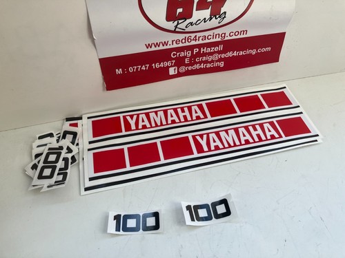 Yamaha 100 1980 decal set - yamaha,