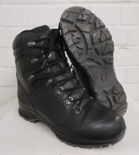 HAIX GTX BOOTS -, Size 8.5 , Commander Goretex Combat Black , British Army