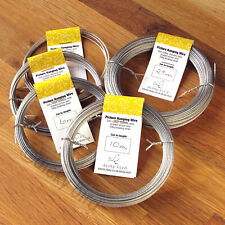 PICTURE WIRE Braided Stainless Steel 1-100 Metres Strong Heavy Duty Hanging Cord