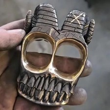 Ram Horn Skull Finger