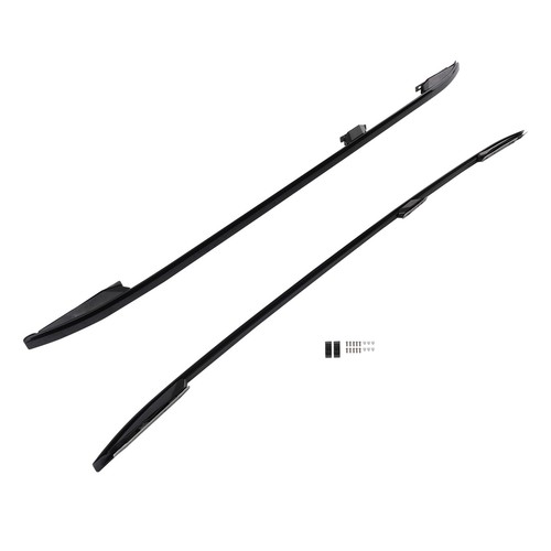Black roof rails rack - rails, bars