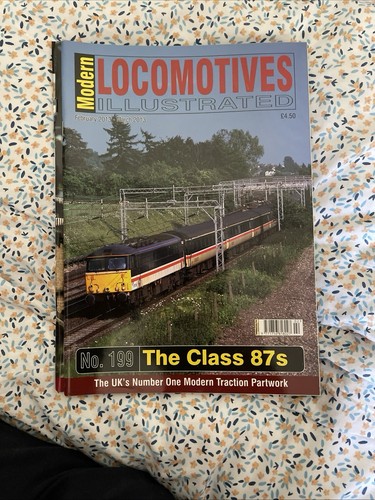 Modern locomotives illustrated - modern,