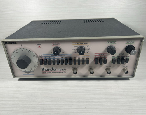 Thandar tg501 function signal - thandar,