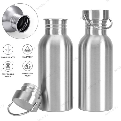 Stainless steel wide mouth - stainless,