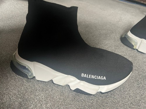 Balenciaga clear speed sock