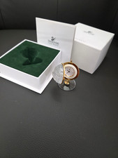 Exquisite Swarovski Crystal Memories Secrets - 210826 - World Globe Clock Boxed