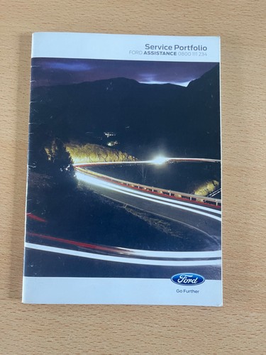 Ford service book - service,