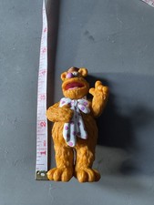 Vintage Muppets 4” Plastic Fozzy Bear Figure