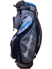 MACGREGOR Golf Cart Bag 14-Way Divider Grey Blue Lightweight Carry TH