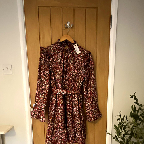 Oasis floral mini dress - uk,