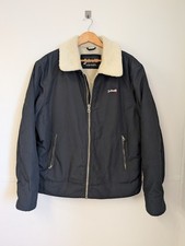 Schott NYC sherpa lined jacket