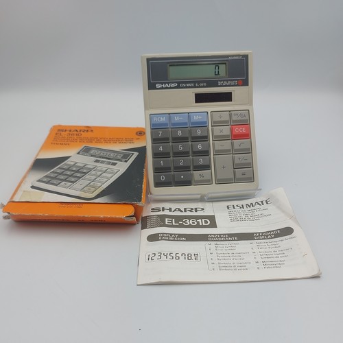 Sharp elsi mate 361d - elsi, el-361d