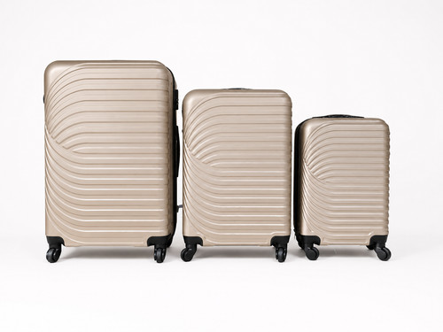 Suitcase set abs cabin - of,