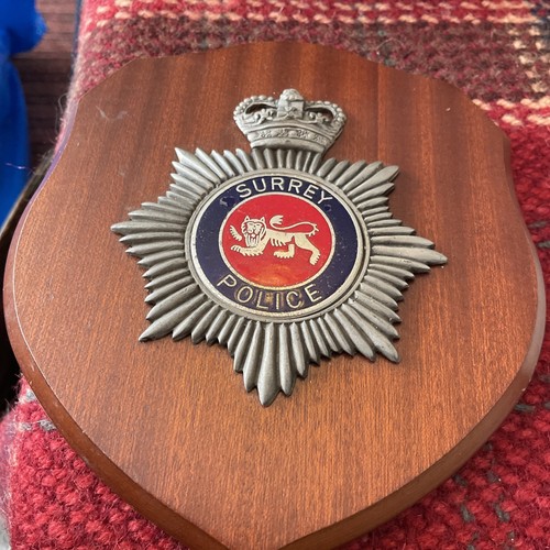 Surrey police wall - surrey,