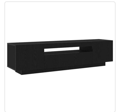 Vidaxl black cabinet - vidaxl, tv