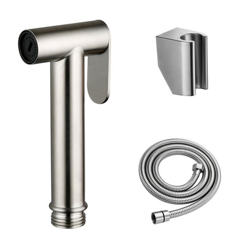 Brushed nickel sus - nickel, handheld