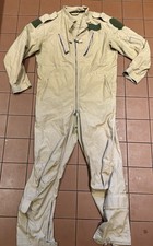 Good Lightly Used RAF AAC Desert Tan Pilots Flight Overalls Suit Large & Sheath