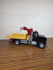 Battat Driven 21" Tow Truck Flat Bed Wrecker with WORKING Lights & Sounds