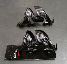 Pair Carbon Fiber Effect Plastic Bottle Cages USED + NEW 29g