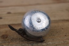 Aluminium Silver Ping Bell Vintage Retro Steel Road Racing Touring Bike 1970s