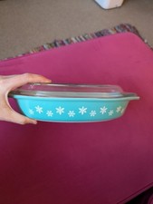 Pyrex snowflake vintage - pyrex,