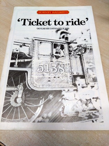 Hornby railways ticket - hornby, 'ticket