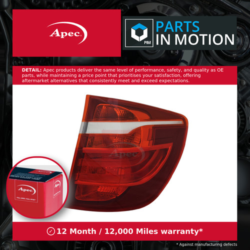 Rear light lamp fits bmw - lamp, x3