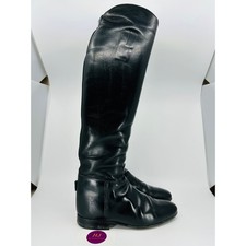 Konigs Women's Black Leather