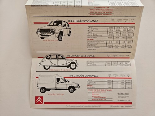 Citroen 2cv visa c15 - 2cv, bx
