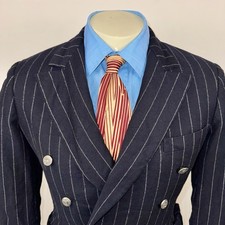 Vtg 40s 50s Suit Jacket Double