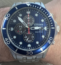 Mens Citizen Eco-Drive B612-S093996 Chronograph Watch - Ref 36203