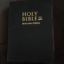 Holy Bible KJV Red Letter One