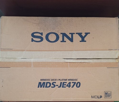 Sony mds je470 - sony, mds-je470