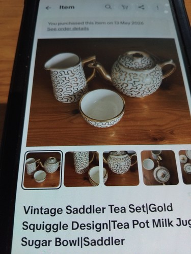 Vintage sudlow burslem tea set - vintage,